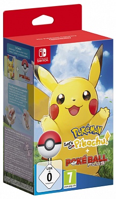 Набор Pokémon: Let's Go, Pikachu! + Poké Ball Plus