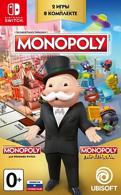 Monopoly Переполох + Monopoly [Nintendo Switch, русская версия]