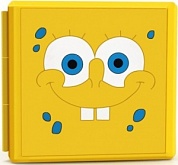 Premium Game Card Case Hori NSW-038U (12 игровых кассет+ 12 micro Cd) SpongeBob Face (Желтый) (№-27)