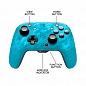Беспроводной контроллер Faceoff Blue Camo для Nintendo Switch