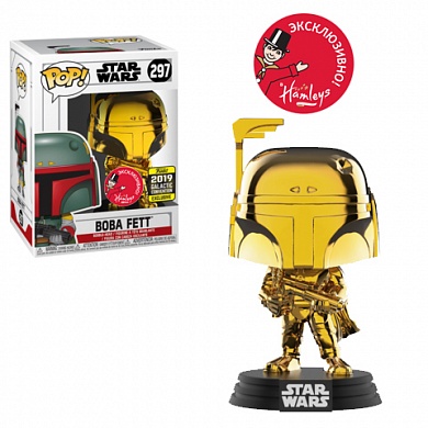 Фигурка Funko POP! Bobble: Star Wars: Boba Fett Hamleys Exclusive GC