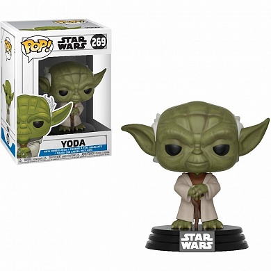 Фигурка Funko POP! Bobble: Star Wars: Clone Wars: Yoda