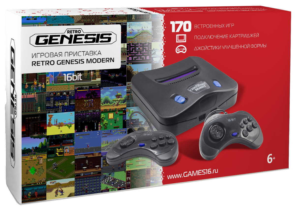 Приставка с встроенными играми. Игровая консоль Retro Genesis Modern Wireless + 170 игр. Ретро Генезис игровая приставка 16 бит. Приставка Genesis 16 bit 170 игр. Приставка Retro Genesis Modern.