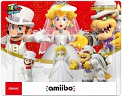 amiibo свадебный Марио, свадебный Пич, свадебный Боузер (коллекция Super Mario)