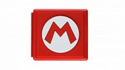 Premium Game Card Case Hori NSW-038U (12 игровых кассет+ 12 micro Cd) Super Mario M (Красно/Белый) (