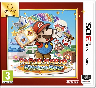 Paper Mario: Sticker Star [3DS, английская версия]
