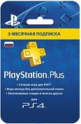 PlayStation Plus 3-месячная подписка: Карта оплаты (конверт)