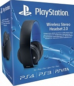 Гарнитура беспроводная для PS4 (с поддержкой PS3 и PS Vita) Wireless Stereo O2 Headset Black