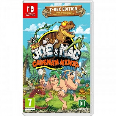 New Joe & Mac - Caveman Ninja. T-Rex Edition [Nintendo Switch, русские субтитры]