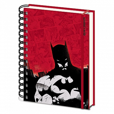 Блокнот Batman (Red) A5 Бэтмен