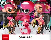 Комплект amiibo Осьмолинг-мальчик, Осьмолинг-девочка и Осьмолинг-осьминог (коллекция Splatoon) 