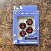Резинка Grips на джойстик PS-5/PS-4/XBox (Death Stranding) (Красный) (4 штуки)