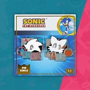 Значок Pin Kings Sonic the Hedgehog Remix 1.1 - набор из 2 шт