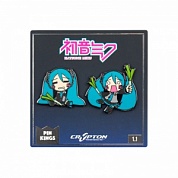 Значок Pin Kings Hatsune Miku 1.1 - набор из 2 шт