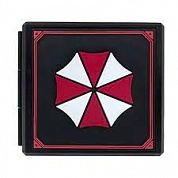 Premium Game Card Case Hori NSW-038U (12 игровых кассет+ 12 micro Cd) Resident Evil Umbrella 