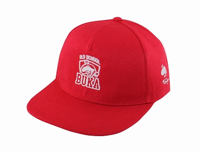 Бейсболка BUKA OLD SCHOOL Красная