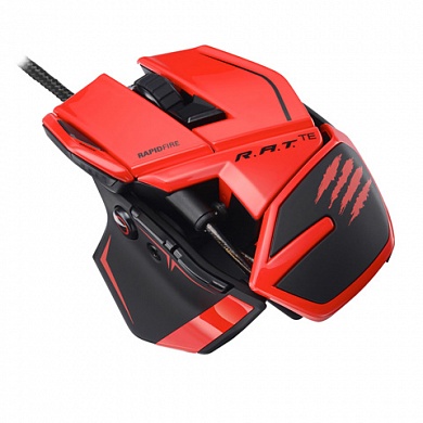 PC Мышь Mad Catz R.A.T.TE Gaming Mouse - Red проводная лазерная