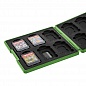 Кейс для хранения картриджей Minecraft Green (Зеленый) Premium Game Card Case Hori (№-12)