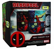 Marvel Deadpool Heat Change кружка