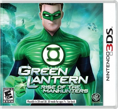 Green Lantern: Rise of the Manhunters [3DS, английская версия]