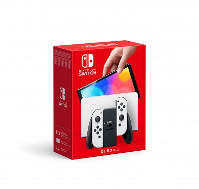 Nintendo Switch (OLED-модель) белая