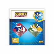 Значок Pin Kings Sonic the Hedgehog Modern Christmas 1.1 - набор из 2 шт
