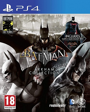 Batman: Arkham Collection [PS4, русские субтитры]