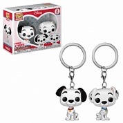 Брелок Funko Pocket POP! Keychain: Dalmations: 2PK Pongo & Perdita