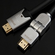 Кабель PROLINK High speed, Swivel-H, HDMI 2.0, поворотный  (1 метр)