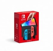 Nintendo Switch (OLED-модель) неоновая синяя/неоновая красная