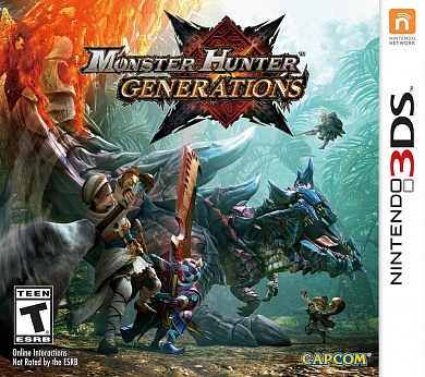 Monster Hunter Generations [3DS, английская версия]