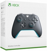 Беспроводной геймпад для Xbox One с 3,5 мм разъемом и Bluetooth (Grey/Blue)