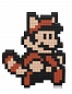 Сувенирная продукция. Светящаяся фигурка Pixel Pals: Super Mario 3 Bros.: Raccoon Mario