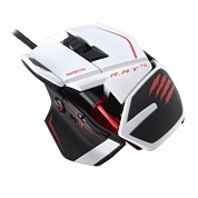 PC Мышь Mad Catz R.A.T.TE Gaming Mouse - White проводная лазерная 