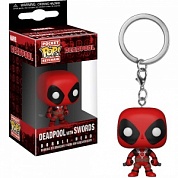 Брелок Funko Pocket POP! Keychain: Deadpool Playtime : Deadpool w/Sword