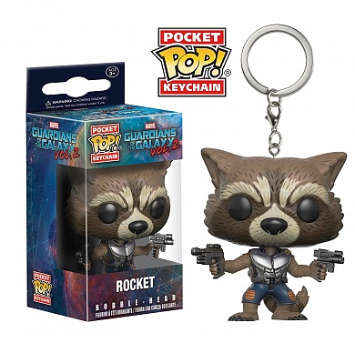 Брелок Funko Pocket POP! Keychain: Marvel: Guardians O/T Galaxy 2: Rocket