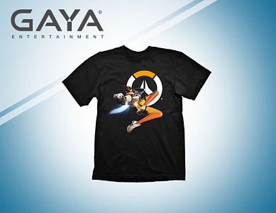 Сувенирная продукция. Футболка Overwatch Tracer Hero - L