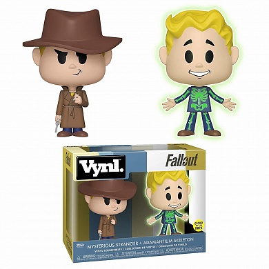 Фигурка Funko VYNL: Fallout S2: Adamantium & Stranger 2PK