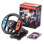 Игровой бандл: Nickelodeon Kart Racers 2 игра NS (цифровой ключ) + руль для Joy-Con
