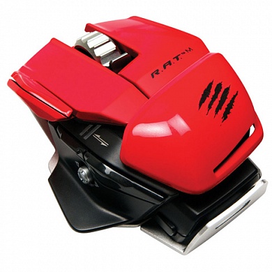 PC Мышь Mad Catz R.A.T.M Mobile Gaming Mouse - Red беспроводная лазерная