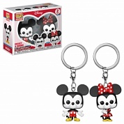 Брелок Funko Pocket POP! Keychain: Mickey: 2PK Mickey & Minnie