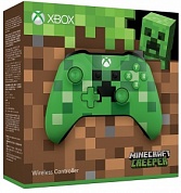 Беспроводной геймпад для Xbox One с 3,5 мм разъемом и Bluetooth (Minecraft Creeper)