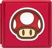 Premium Game Card Case Hori NSW-038U (12 игровых кассет+ 12 micro Cd) Super Mario Toad (Красный Гриб