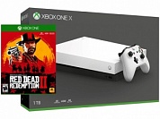 Xbox One X 1 ТБ белая + Red Dead Redemption 2