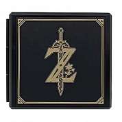 Кейс для хранения картриджей Zelda Sword (Черный) Premium Game Card Case Hori (№-17)