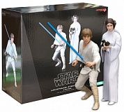 Набор фигурок Star Wars Luke Skywalker and Princess Leia (16 см)