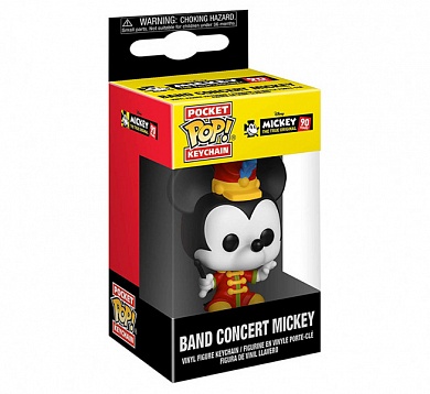 Брелок Funko Pocket POP! Keychain: Mickey's 90th: Band Concert Mickey