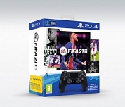 Беспроводной контроллер DUALSHOCK®4 V2 Black + FIFA 21