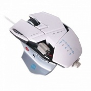 PC Мышь Mad Catz R.A.T.5 Gaming Mouse - White проводная лазерная + подарок от "World of Tanks"