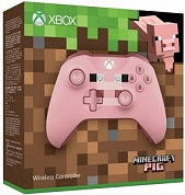 Беспроводной геймпад для Xbox One с 3,5 мм разъемом и Bluetooth (Minecraft Pig)